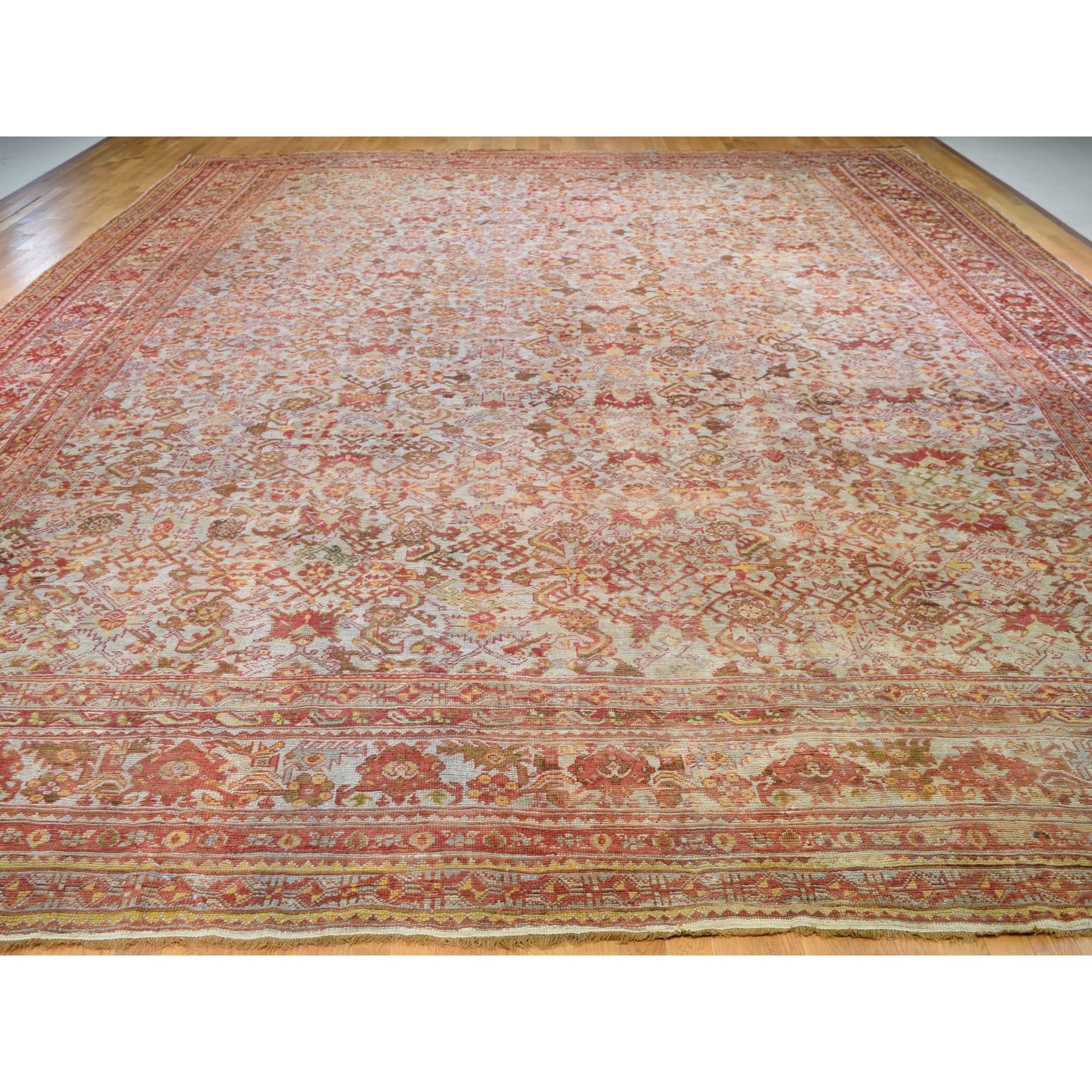 Traditional Wool Hand-Knotted Area Rug 16'8